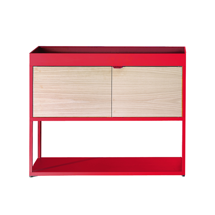 Meuble de rangement New Order - Rouge - Hay