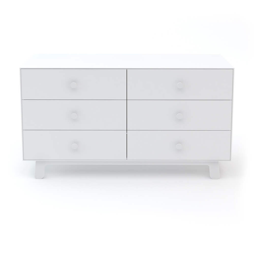 Commode Merlin Sparrow 6 tiroirs - Blanc - Oeuf NYC