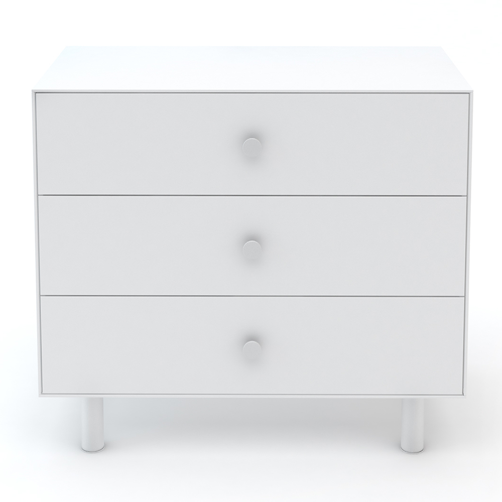 Commode Merlin Classic 3 tiroirs - Blanc - Oeuf NYC