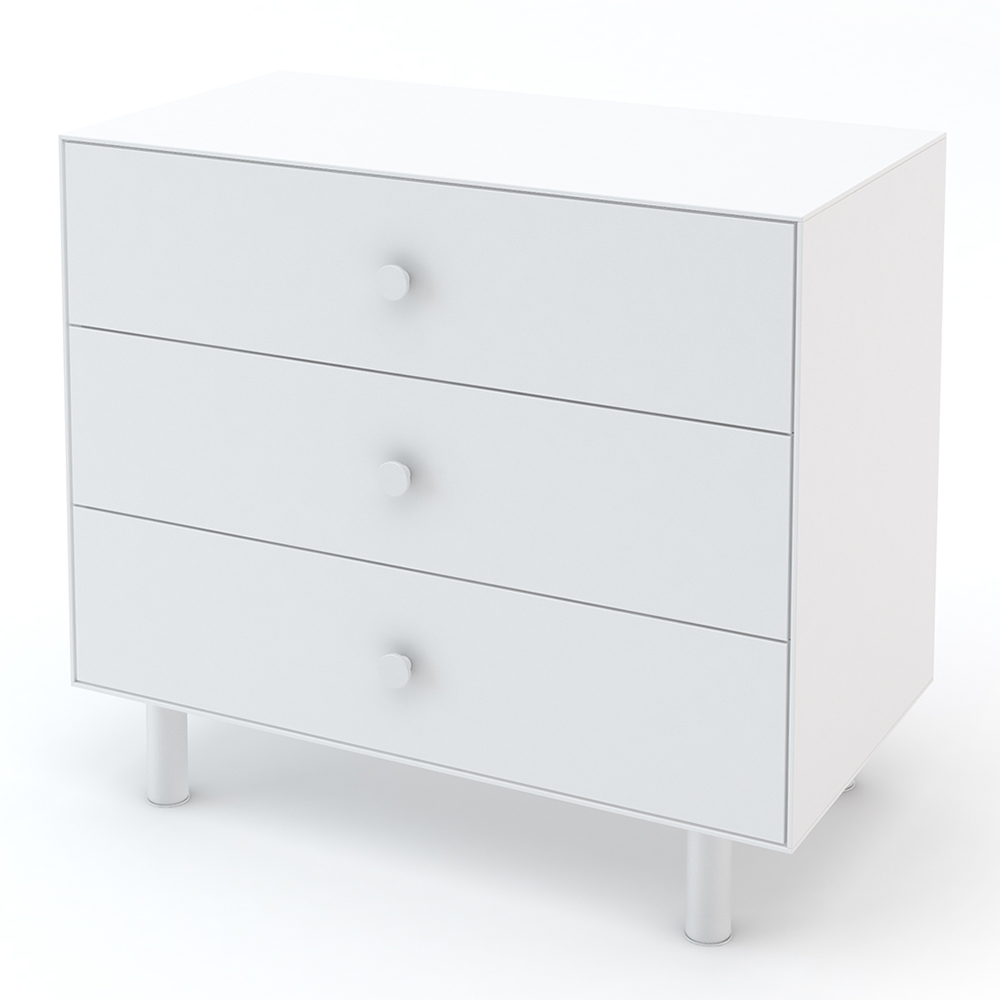 Commode Merlin Classic 3 tiroirs - Blanc - Oeuf NYC