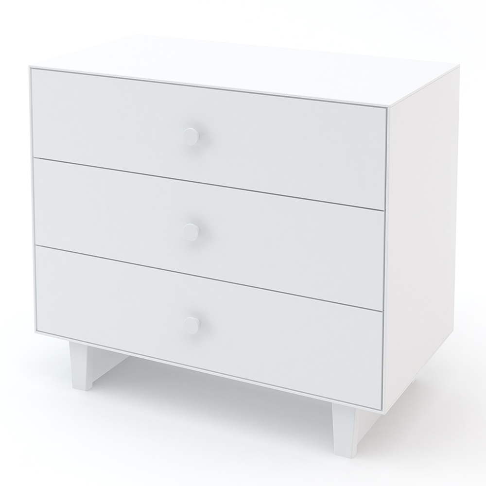 Commode Merlin Rhea 3 tiroirs - Blanc Oeuf NYC