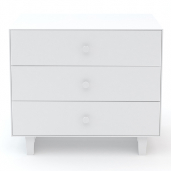 Commode Merlin Rhea 3 tiroirs - Blanc Oeuf NYC