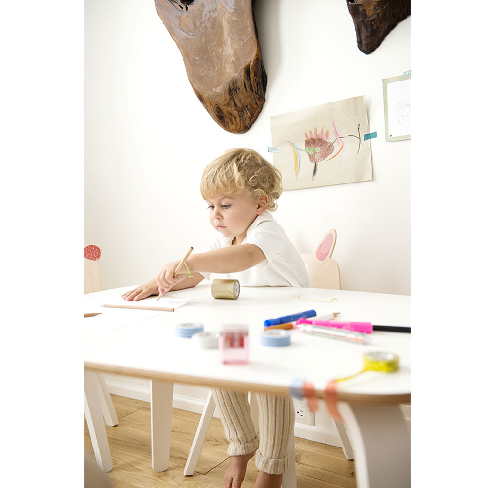 Table enfant Play - Blanc Oeuf NYC