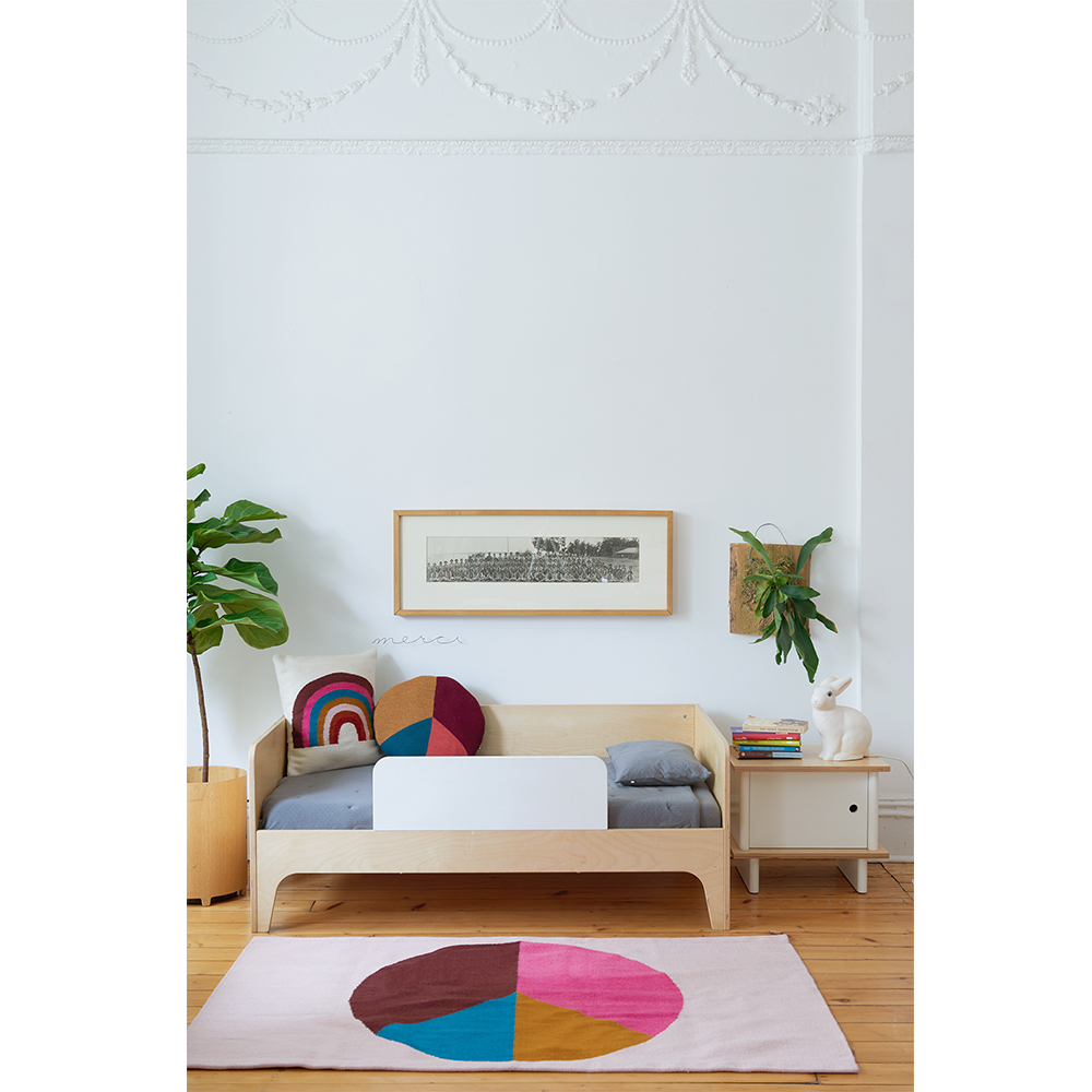 Table de chevet ML - Blanc/Bouleau - Oeuf NYC