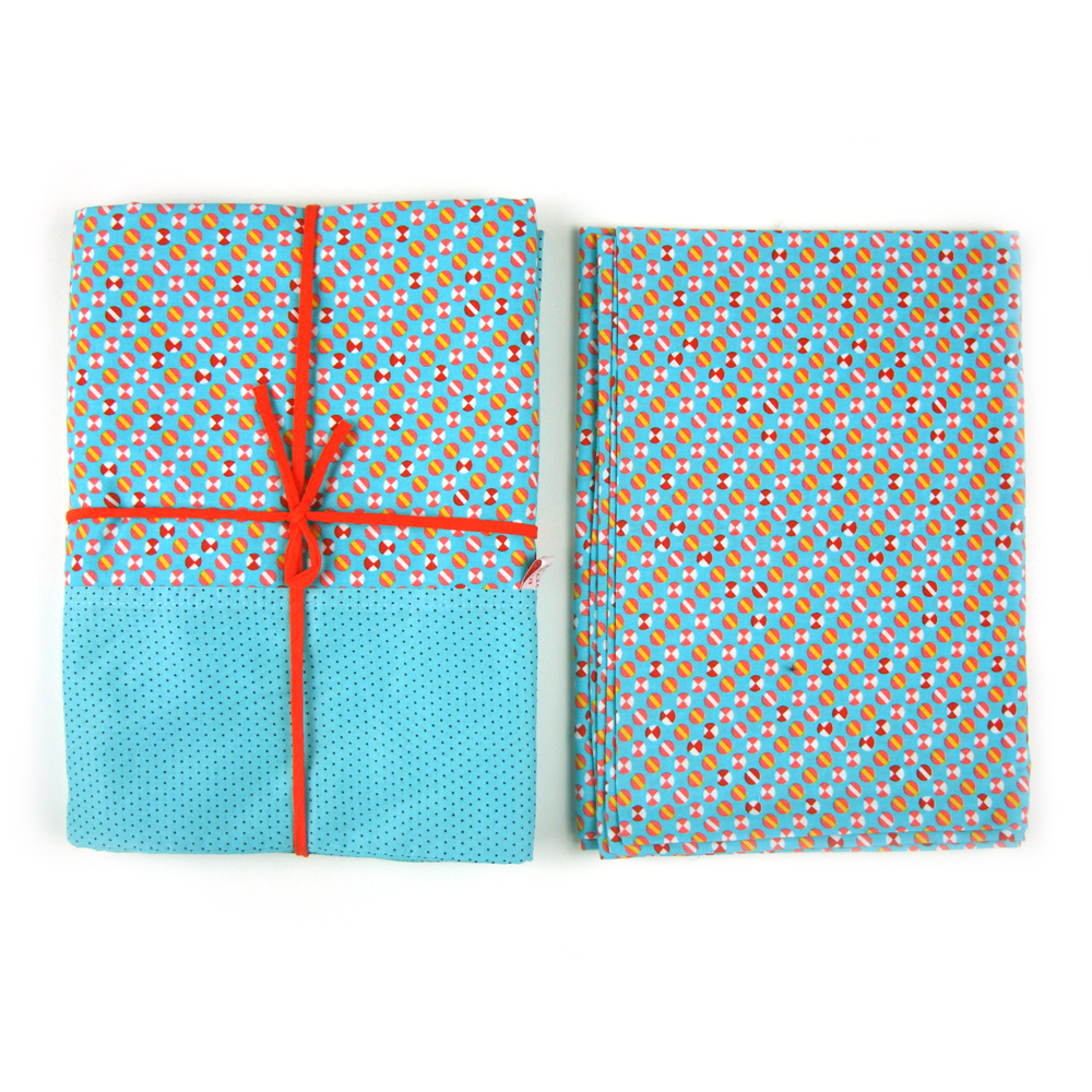 Taie + Housse de couette enfant Okiko 100 x 140 cm Petit ...