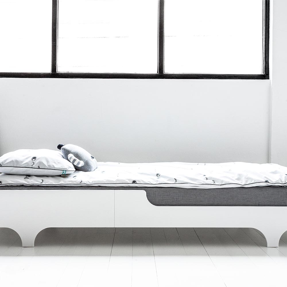 Lit enfant A Teen Bed et son matelas - Blanc - Rafa Kids
