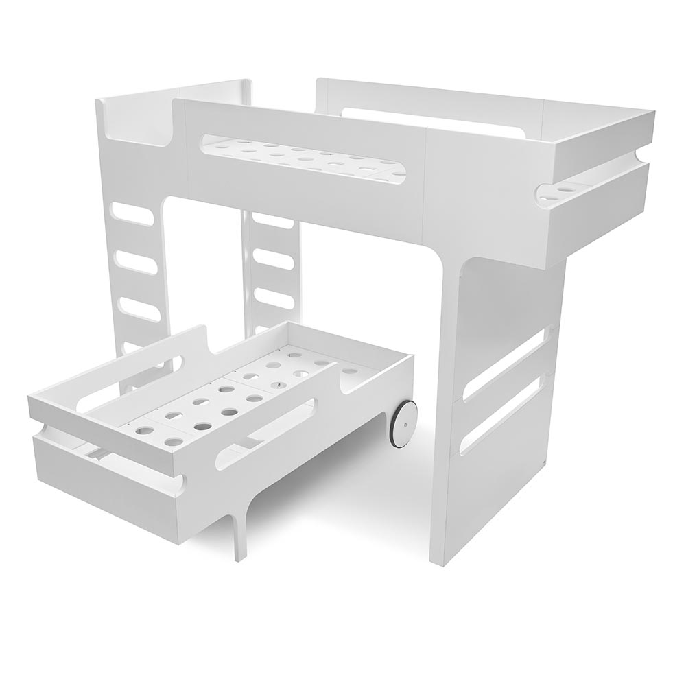 Lit superposé F+ R Bed - Blanc - Rafa Kids