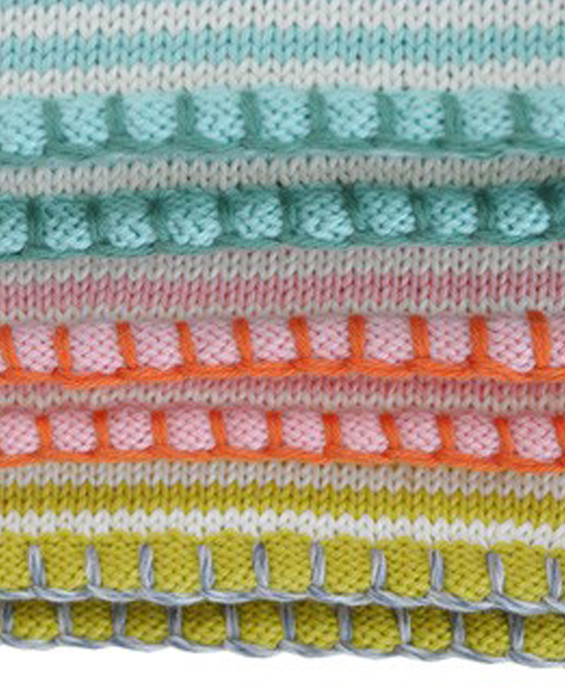 Plaid bébé Little Boat - Anis - Blabla Kids