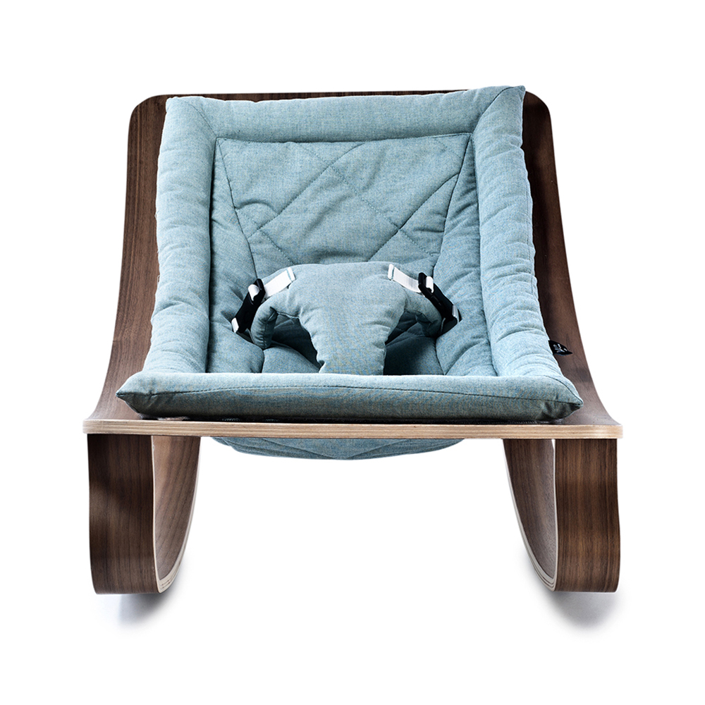 Transat bébé Levo Noyer - Aruba Blue - Bleu - Charlie Crane