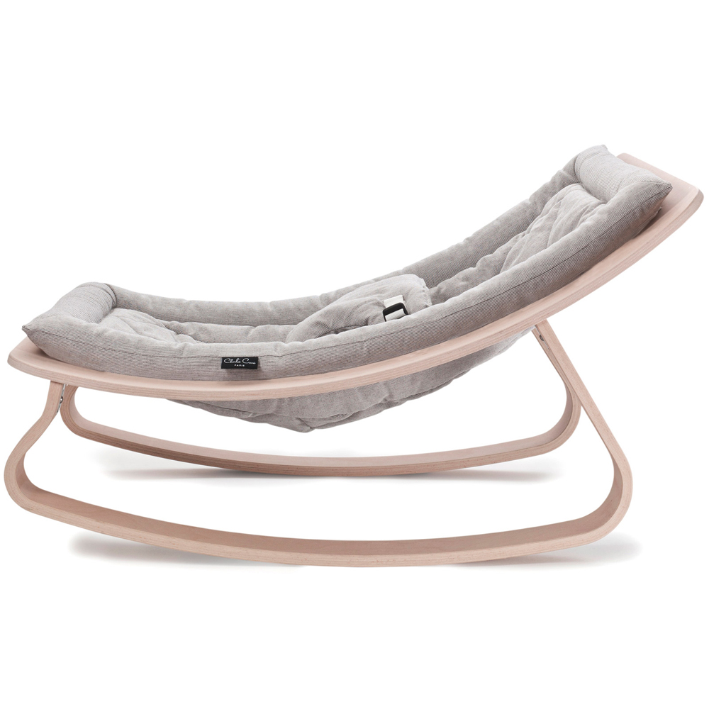 Transat bébé Levo Hêtre - Sweet Grey - Gris - Charlie Crane