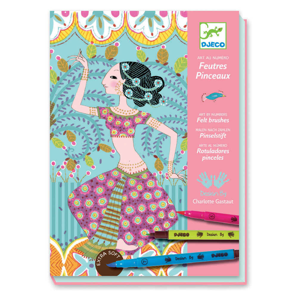 Atelier Feutres pinceaux - L'Orient Exquis - Djeco