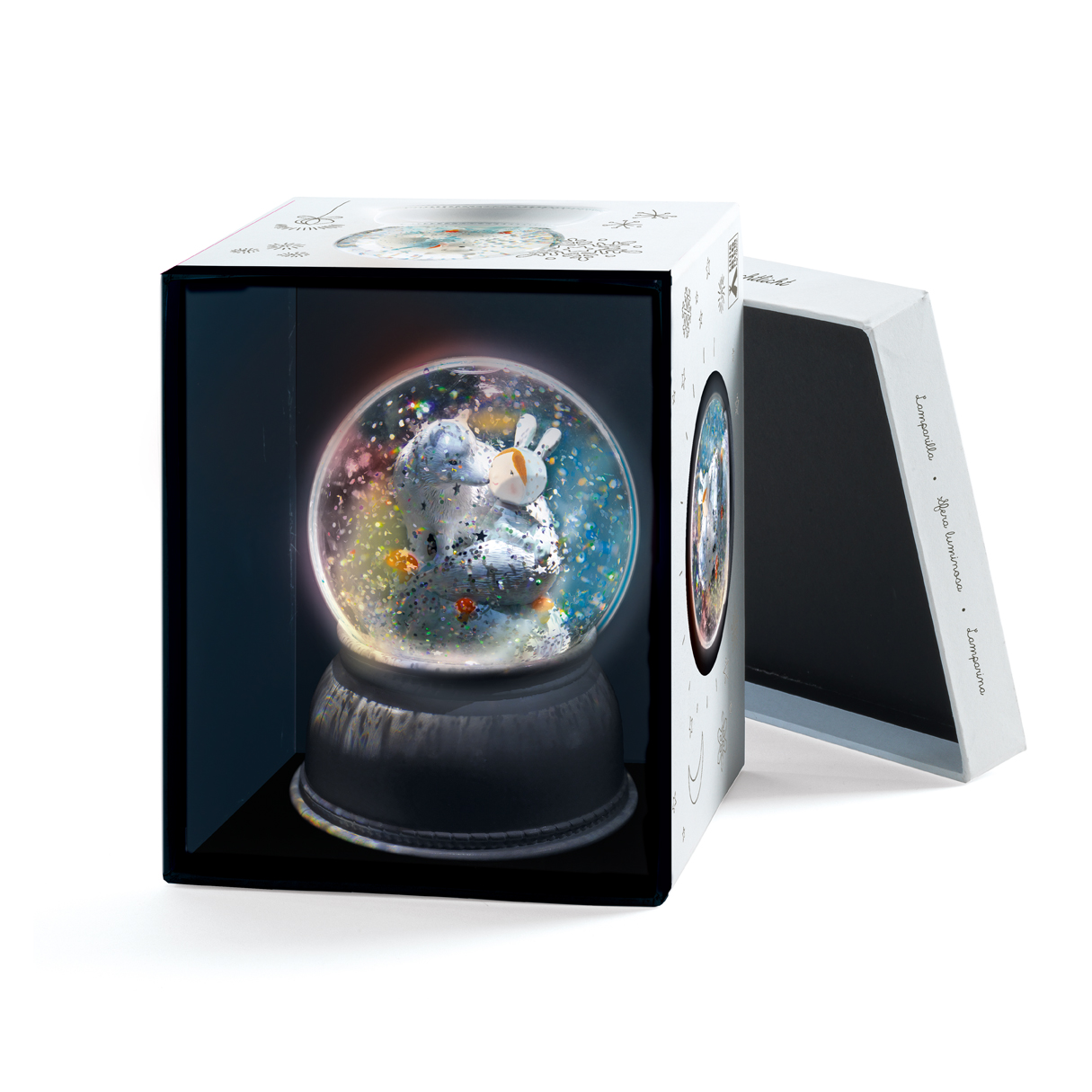 Veilleuse neigeuse Little Big Room - Lila et Pupi - Djeco