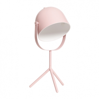 lampe a poser rose pale