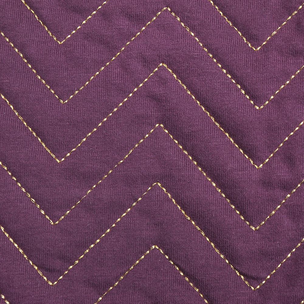 Trousse zippée Zig Zag - Prune Jack n'a qu'un Oeil