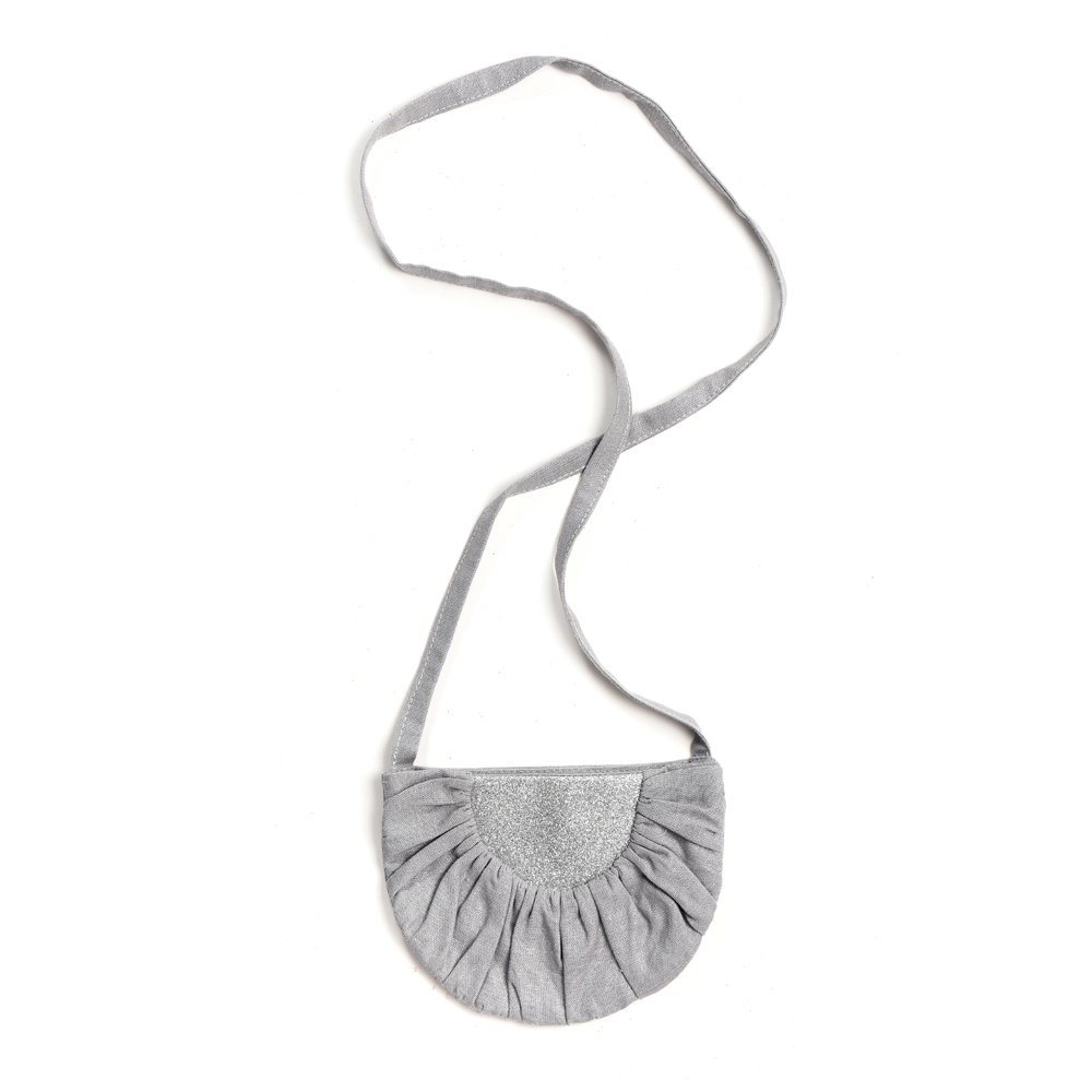 Sac Lune S - Gris/Argent - Mouche Paris