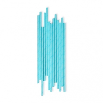 25 pailles - Bleu clair My Little Day