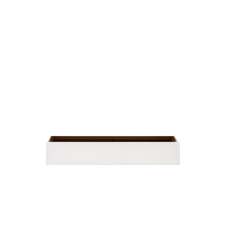 Tiroir de rangement Wood pour lits 90 x 200 - Blanc - Oliver Furniture