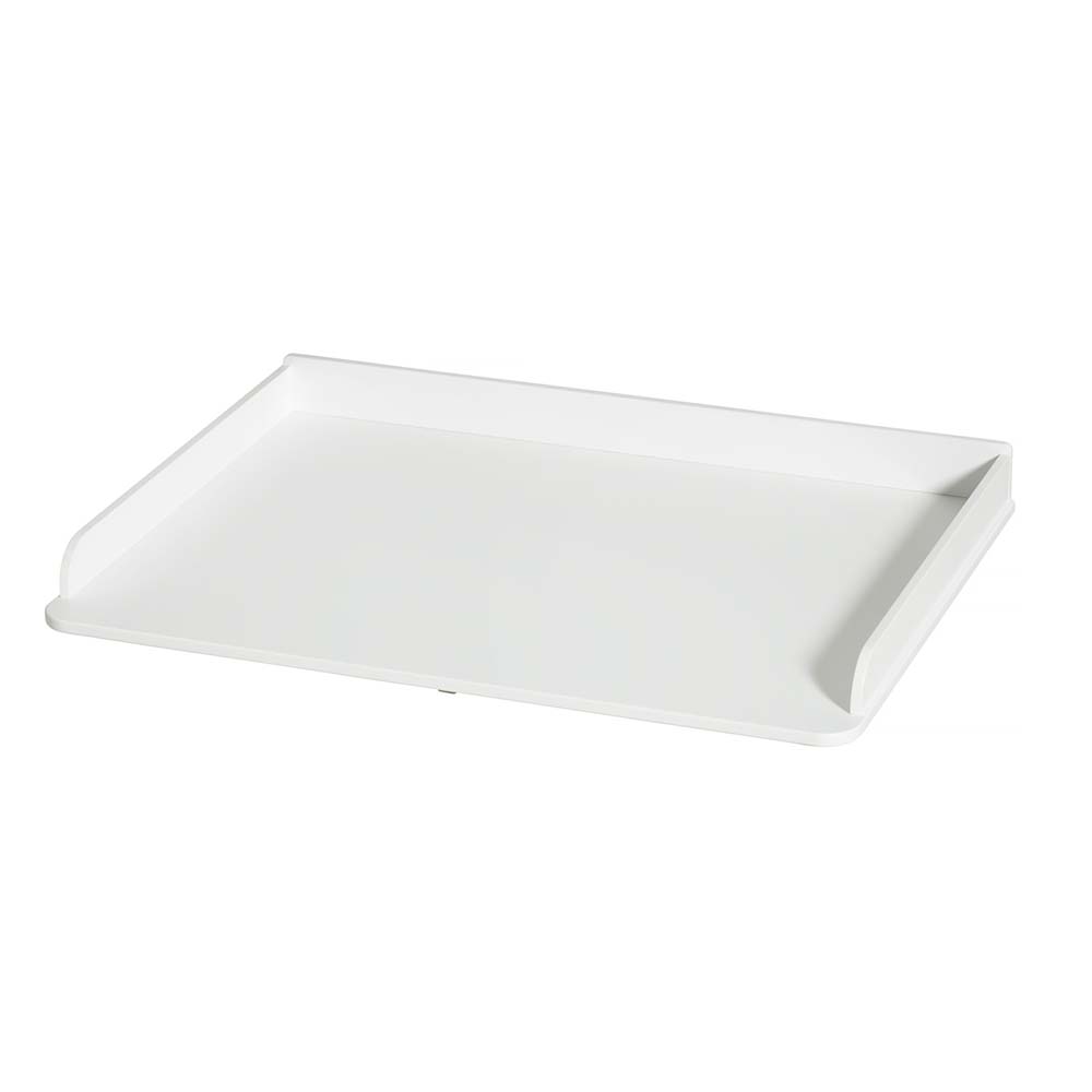 Etagère 3x2 horizontale avec socle blanc - Oliver Furniture