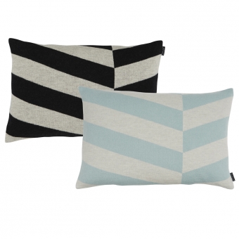 Coussin Zuni - Mint/Noir OYOY