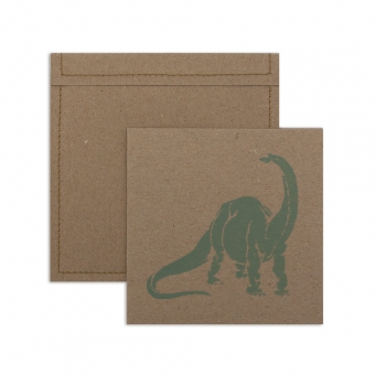 6 cartes invitation Dinosaure Numéro 74