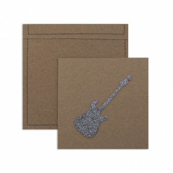 6 cartes invitation Rock Numéro 74