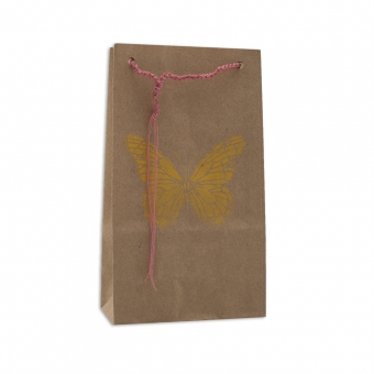 6 pochettes cadeau Papillon Numéro 74