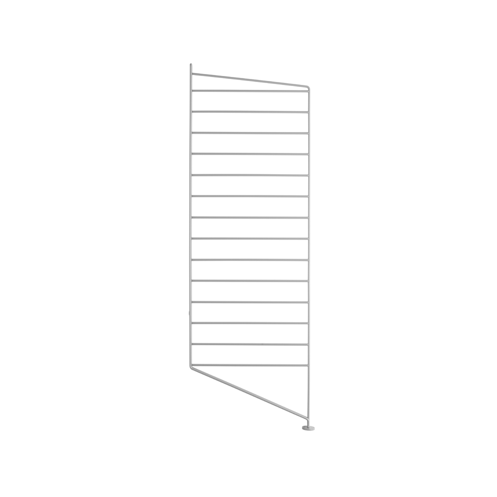 Portant mural au sol 115 x 30 cm - Gris - String Furniture