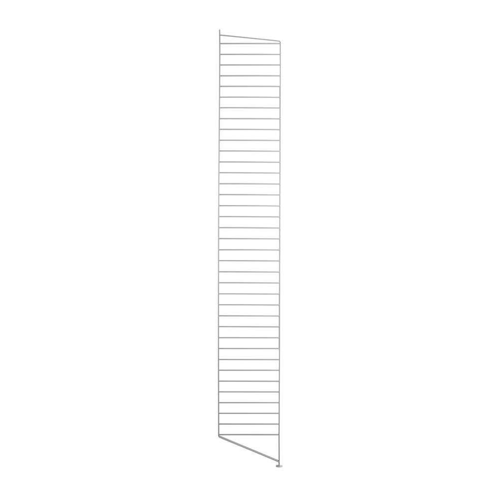Portant mural au sol 200 x 30 cm - Gris - String Furniture