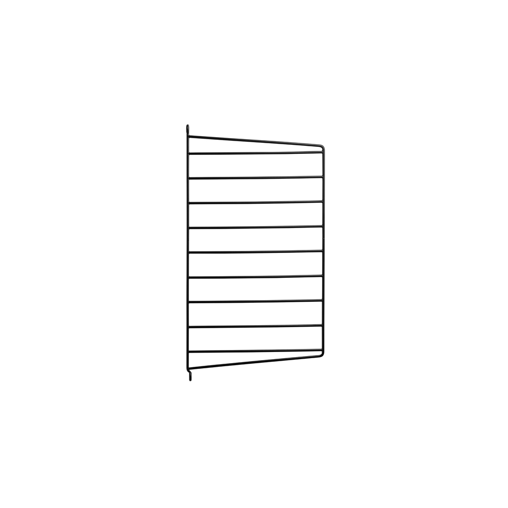 Portant mural 50 x 30 cm - Noir - String Furniture
