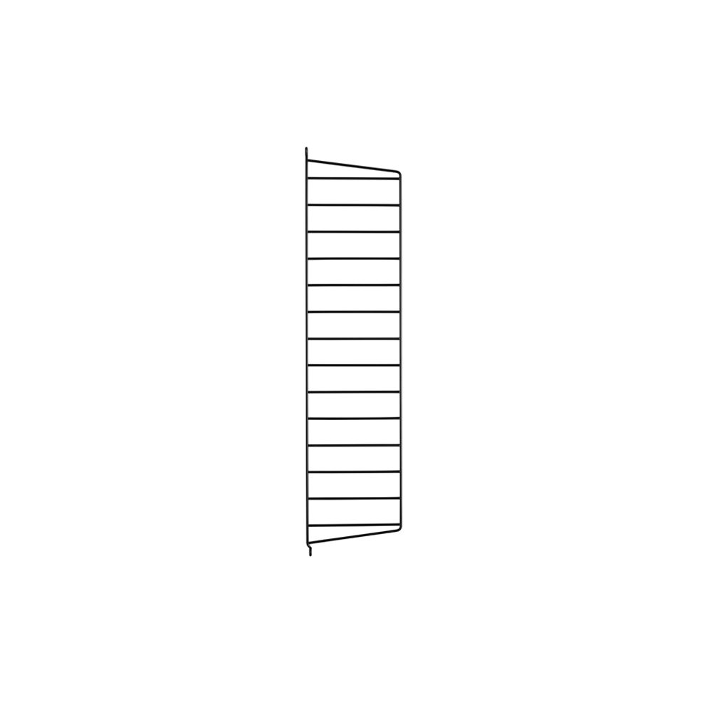 Portant mural 75 x 20 cm - Noir - String Furniture