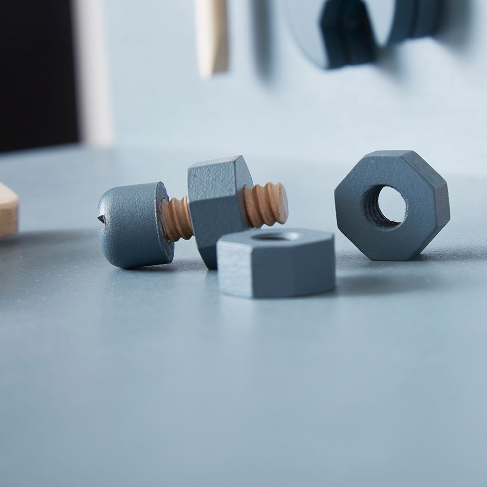 Set de construction pour établi - Bleu foncé Flexa Play