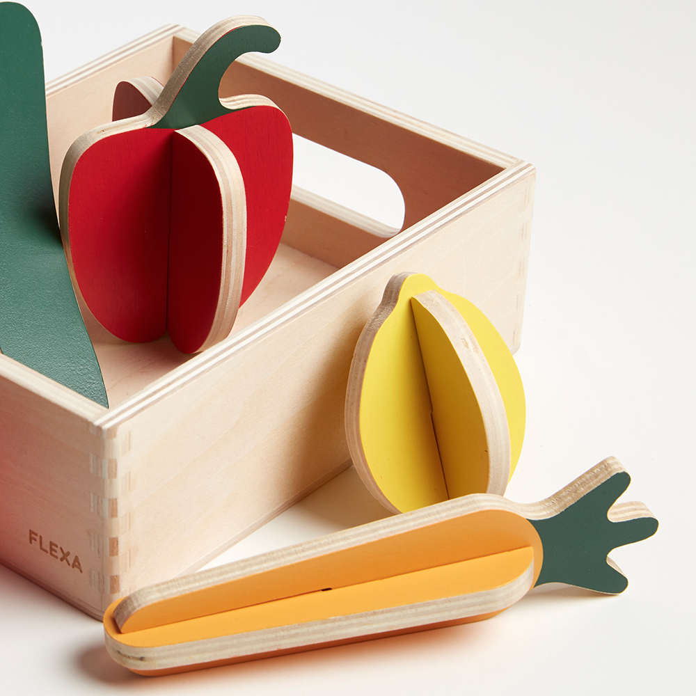Cagette de légumes pour épicerie - Flexa Play