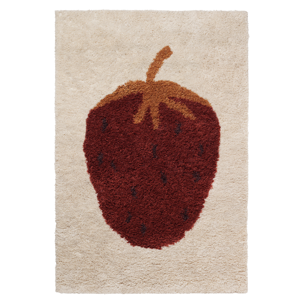 Tapis Large Fraise Fruiticana - Ferm Living