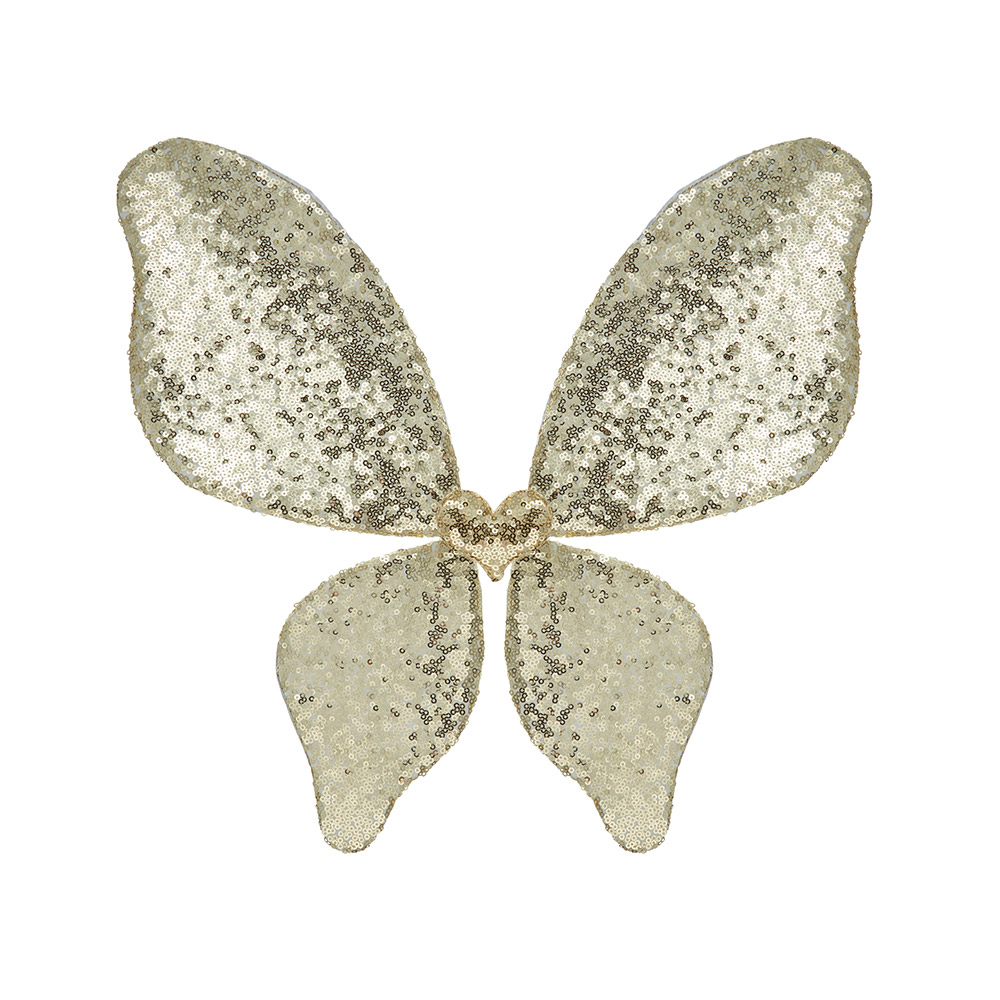 Ailes de Fée Sequins - Or - Mimi et Lula