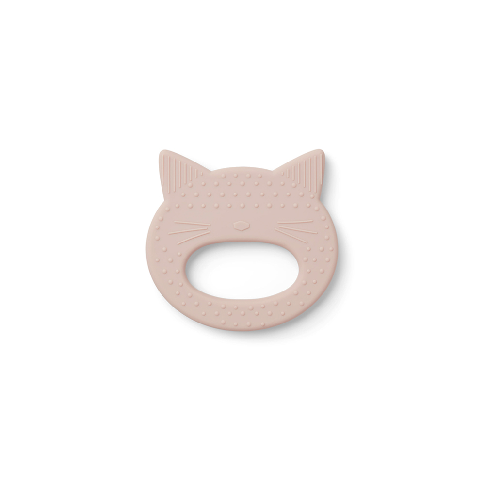 Anneau de dentition Chat Gemma - Rose pastel - Liewood