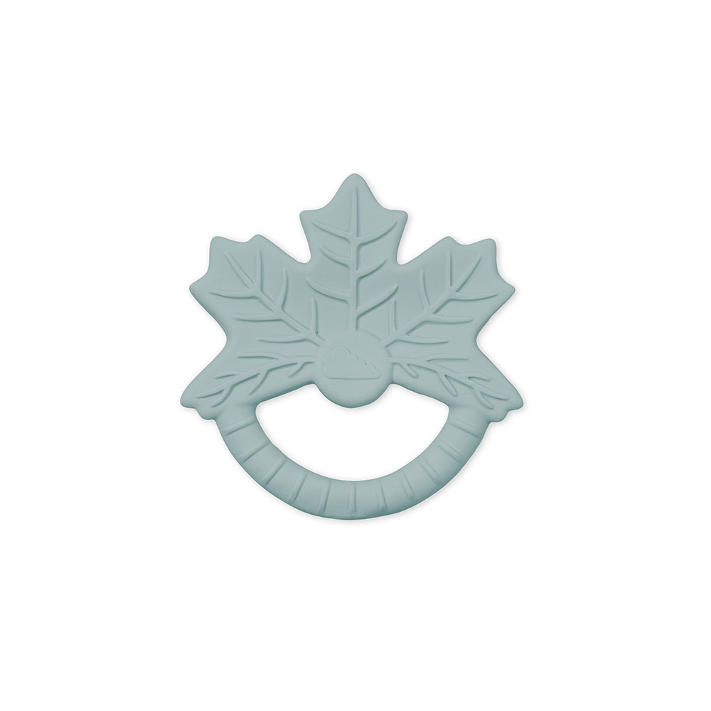 Anneau de Dentition Feuille - Bleu pétrole - Cam Cam