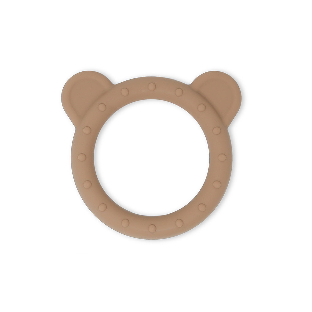 Anneaux de dentition Ours - Beige - Mushie