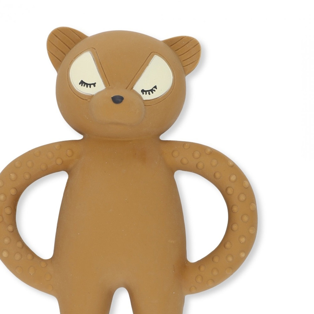 Anneau hochet de dentition Raton laveur Konges Slojd