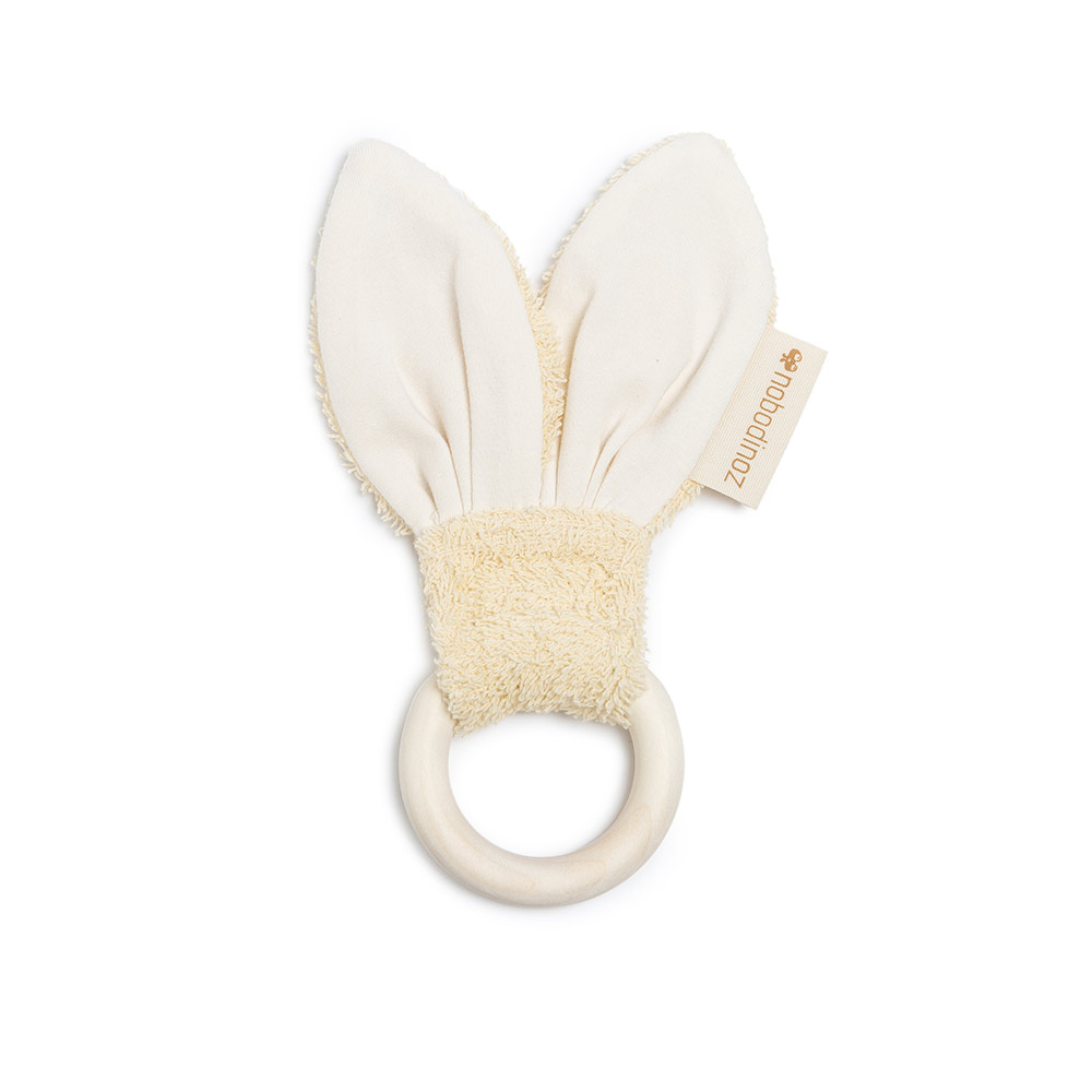 Anneau de dentition Lapin So Cute - Vanille - Nobodinoz