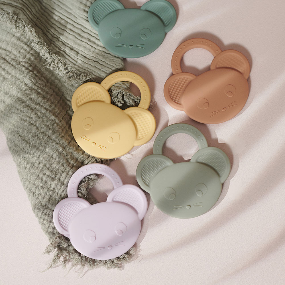Anneau de dentition Souris Gemma - Bleu clair Liewood