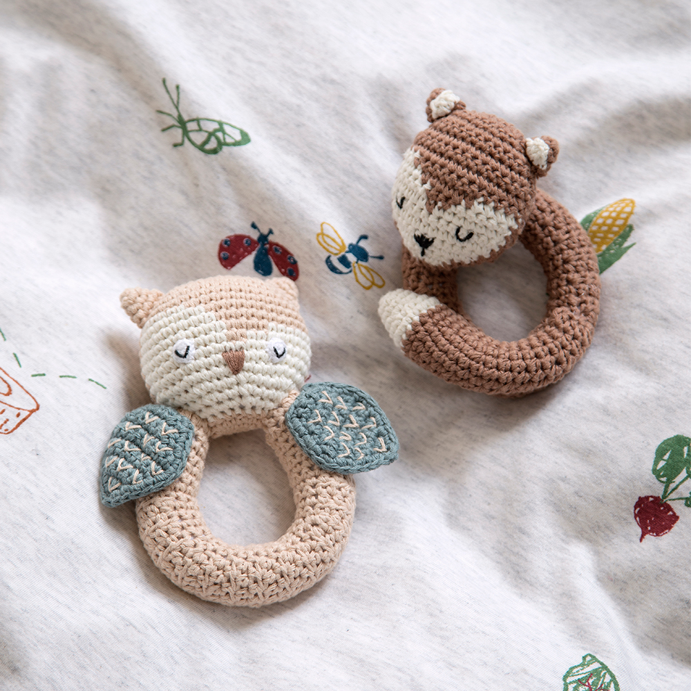 Anneau hochet Renard - Sebra