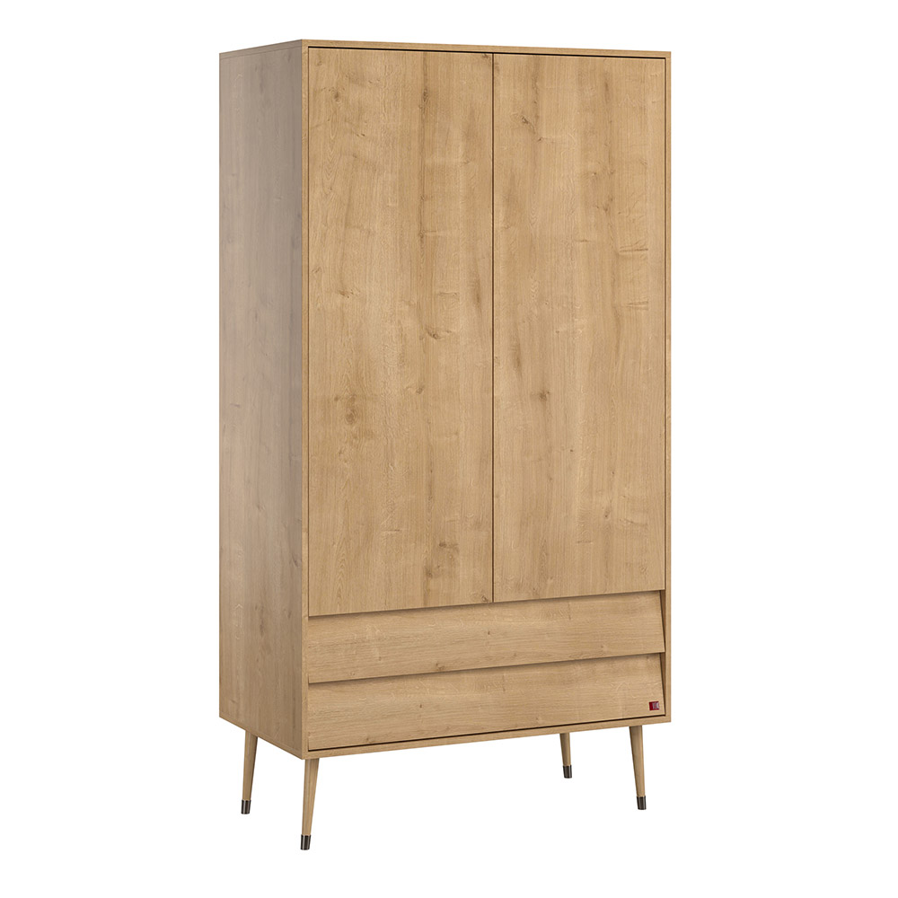 Armoire 2 portes Bosque - Chêne - Vox