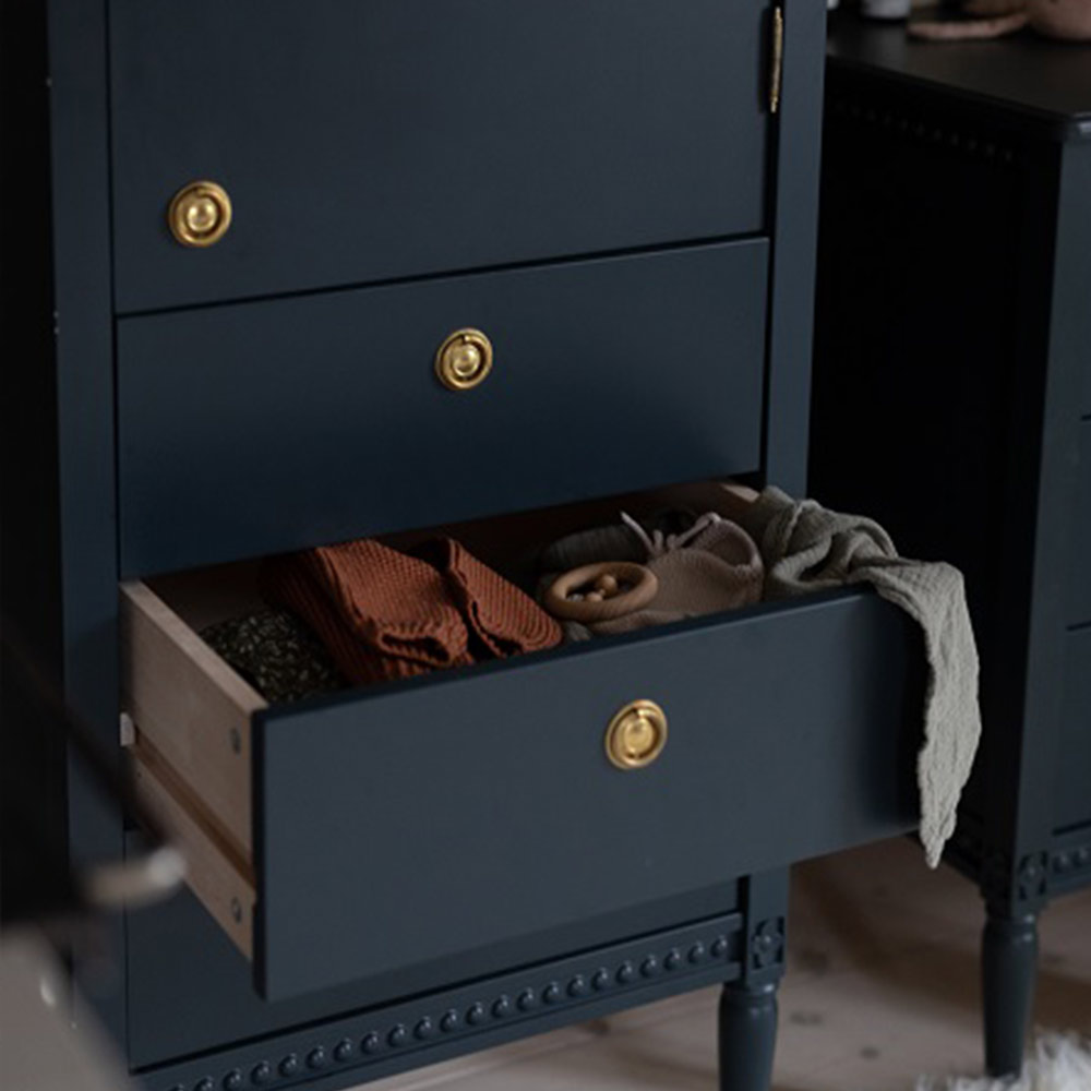 Armoire 1 porte - Deep Green Gustavienne