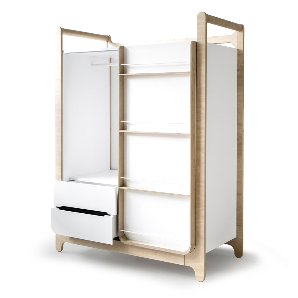 Armoire H Wardrobe - Blanc - Rafa Kids