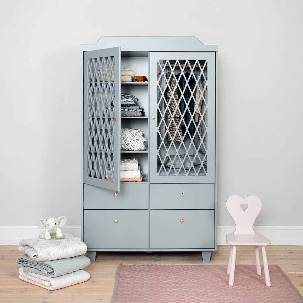 Armoire Harlequin - Gris clair - Cam Cam