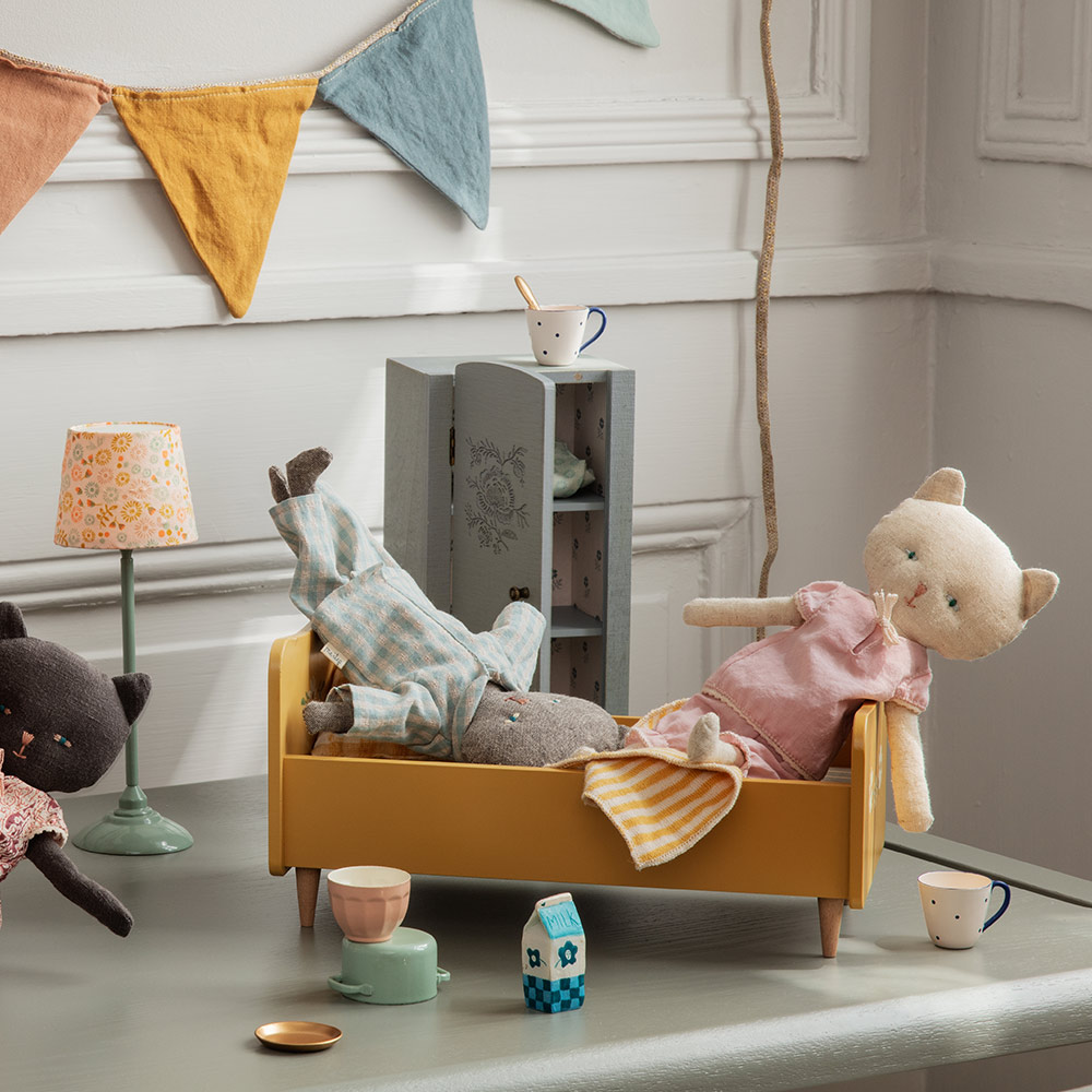 Armoire Vintage Miniature Mini - Gris Maileg