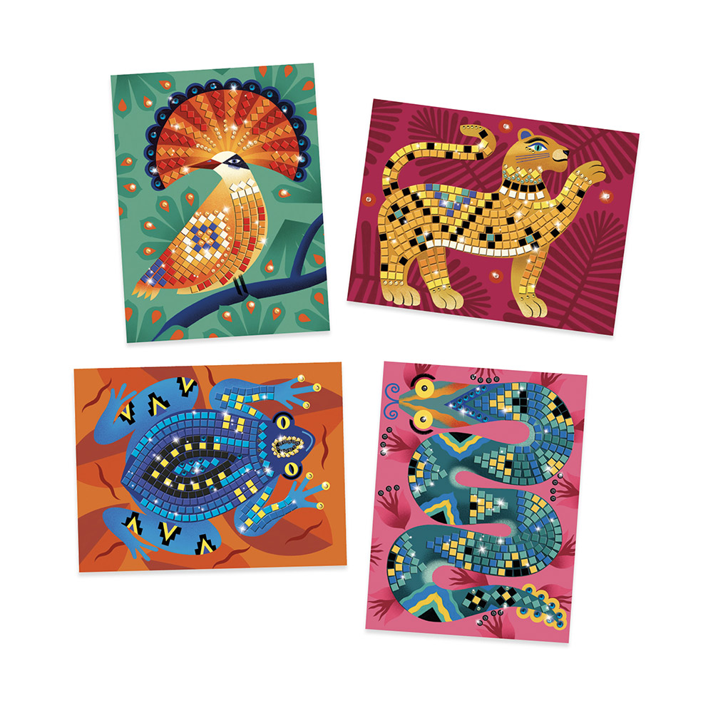 Atelier Mosaïque - Au coeur de la Jungle - Djeco