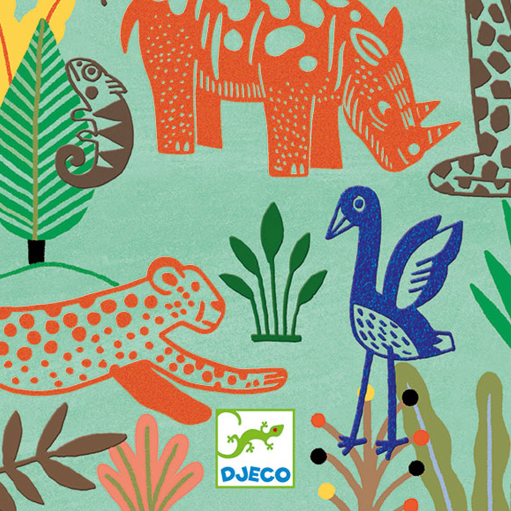 Artistic Patch Velours - Sauvages - Djeco