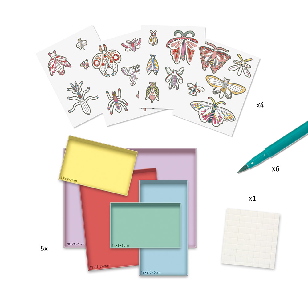 Feutres pinceaux - Cabinet de Curiosités - Djeco