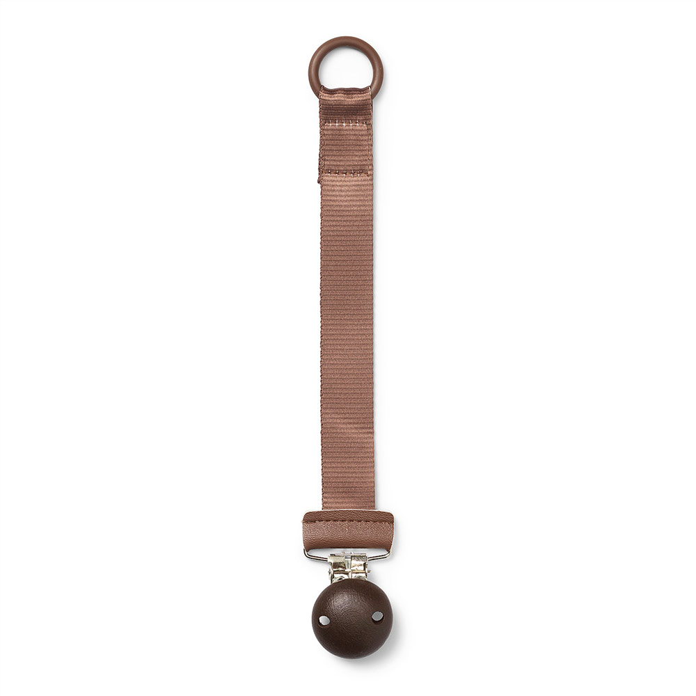 Attache-Tétine Bois - Chocolat - Elodie Details
